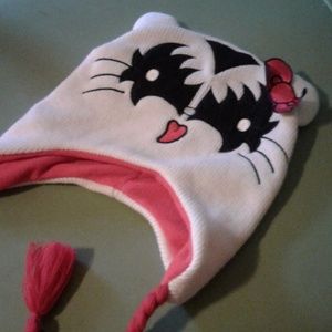 Kiss kitty hat